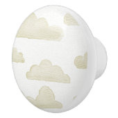 Gold Dreamtime Waterverf Clouds Ceramic Pull Keramische Knop (Rechts)