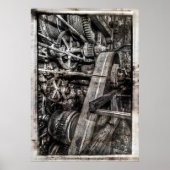 GOLD DREDGE BUCKET GEARAGE - ALASKA POSTER (Voorkant)