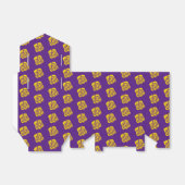 Gold Dreidel Favor Box Bedankdoosjes (Uitgevouwen)