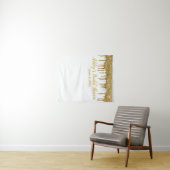 Gold Drip Vrijgezellenfeest Backdrop Photo Booth P Wandkleed (In Situ (horizontaal))