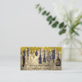 Gold Drivers Catering Personal Chef Bakery Pastry Visitekaartje (Staand voorkant)