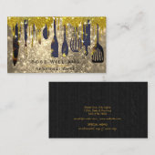 Gold Drivers Catering Personal Chef Bakery Pastry Visitekaartje (Voorkant / Achterkant)