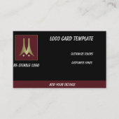 Gold Drone Red Aeronautical Chart Pilot Visitekaartje (Voorkant)