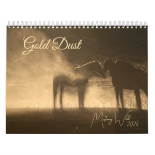 Gold Dust 2025 Kalender van 12 maanden