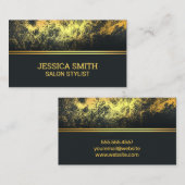 Gold Dust-achtergrond Visitekaartje (Voorkant / Achterkant)