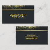 Gold Dust-achtergrond Visitekaartje (Voorkant / Achterkant)