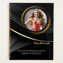 Gold Dust Custom Pageant Kalender Planner