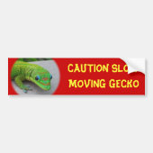 Gold Dust Day Gecko - Auditie en krijg wat Gecko Bumpersticker (Voorkant)