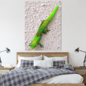Gold Dust Day Gecko Canvas Afdruk (Insitu (Slaapkamer))