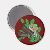 GOLD DUST DAY GECKO MAGNEET (Voorkant / Achterkant)