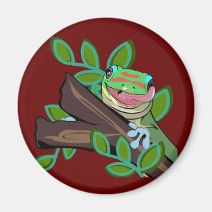 GOLD DUST DAY GECKO  MAGNEET