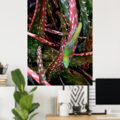 Gold Dust Day Gecko Poster (Thuiskantoor)