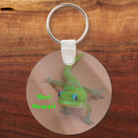 Gold Dust Day Gecko Sleutelhanger (Voorkant)