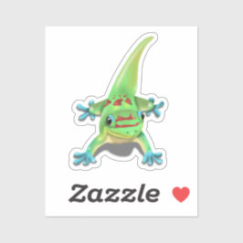 Gold Dust Day Gecko Sticker