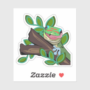 GOLD DUST DAY GECKO STICKER