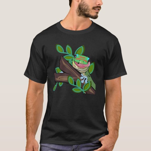 GOLD DUST DAY GECKO T-SHIRT (Voorkant)
