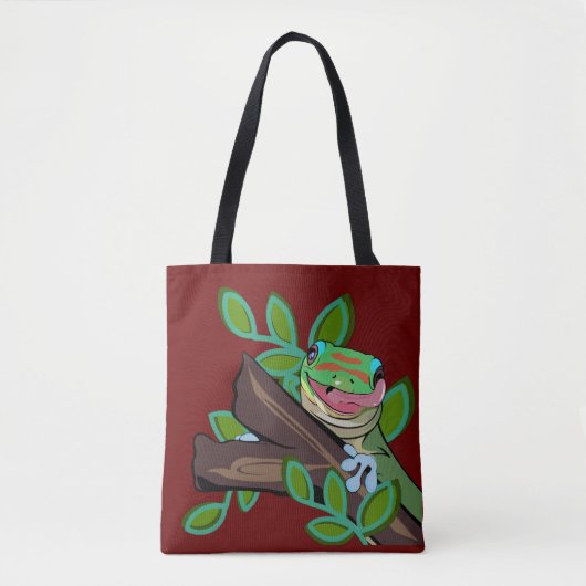 GOLD DUST DAY GECKO  TOTE BAG (Voorkant)