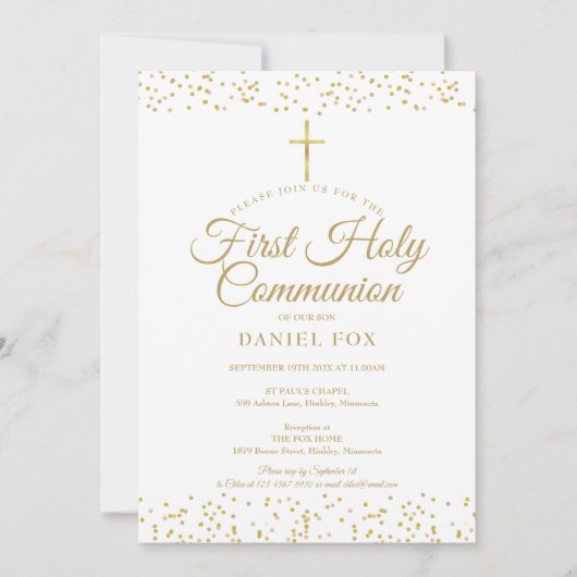 Gold Dust First Heilige Communauteit Kaart (Voorkant)