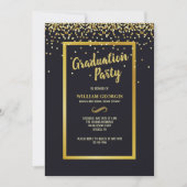 Gold Dust Invitation Kaart (Voorkant)