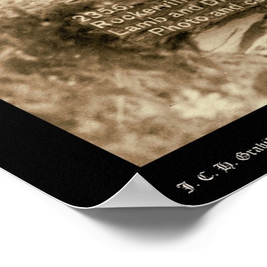 Gold Dust Mining Rockerville SD 1889 Poster (Hoek)