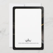 Gold Dust Premium Pageant Promo Card Kaart (Achterkant)