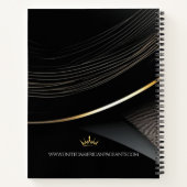 Gold Dust Ultimate Pageant Checklist Notitieboek (Achterkant)