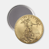 Gold Eagle munt Magneet (Voorkant / Achterkant)
