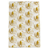 Gold Easter Egg Medium Cadeauzakje (Achterkant)