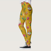 Gold Easter Pattern-Leggings Leggings (Links)
