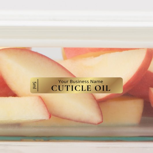 Gold Effect Moderne Cosmetische Buis Twist Pen 3ml Labels (Aangebracht)