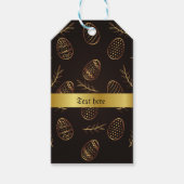 Gold Eggs Easter Cadeaulabel (Voorkant)