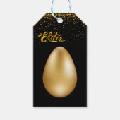 Gold Eggs Easter Cadeaulabel (Voorkant)