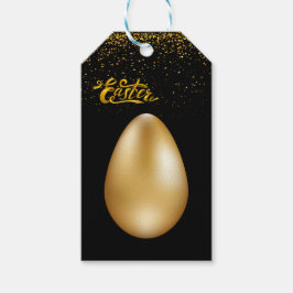 Gold Eggs Easter Cadeaulabel