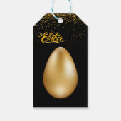 Gold Eggs Easter Cadeaulabel (Achterkant)