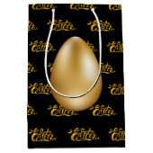 Gold Eggs Easter Medium Cadeauzakje (Voorkant)