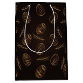 Gold Eggs Paaspasta Medium Cadeauzakje (Voorkant)