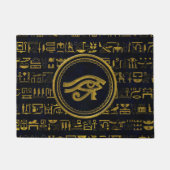 Gold Egyptian Eye of Horus - Wadjet Deurmat (Voorkant)