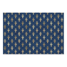 Gold Egyptian Hieroglyph Patronen