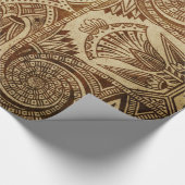 Gold Egyptian Paper Print Cadeaupapier (Hoek)