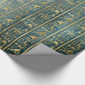 Gold Egyptian Paper Print Cadeaupapier (Hoek)