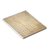 Gold Egyptian Paper Print Notitieblok (Schuin)