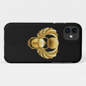 Gold Egyptian Scarab Case-Mate iPhone Case (Achterkant (horizontaal))