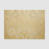 Gold Egyptisch document met roldesign Tissuepapier (Voorkant)