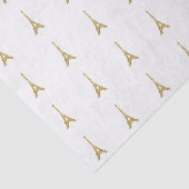 Gold Eiffel Tower Tissuepapier (Detail)
