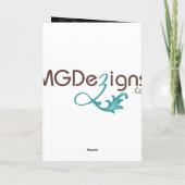 Gold Eiffeltoren Franse bruiloft Dank u Bedankkaart (Achterkant)