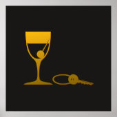 Gold Elegance 22 afdrukken Poster (Voorkant)