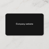 Gold Elegance Professional Business Card Visitekaartje (Achterkant)