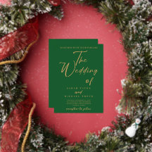 Gold Elegant Calligraphy Invitation | Koninklijk G