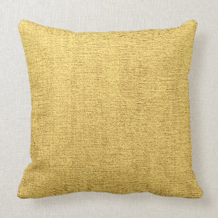 Gold Elegant Canvas Kijk uit Kussen