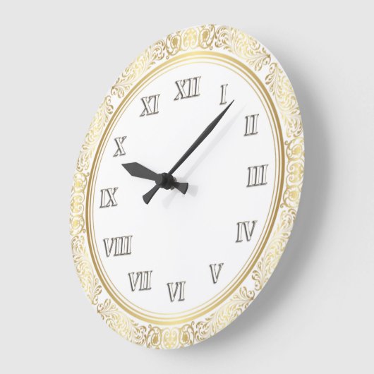 Gold Elegant Clock Grote Klok (Hoek)